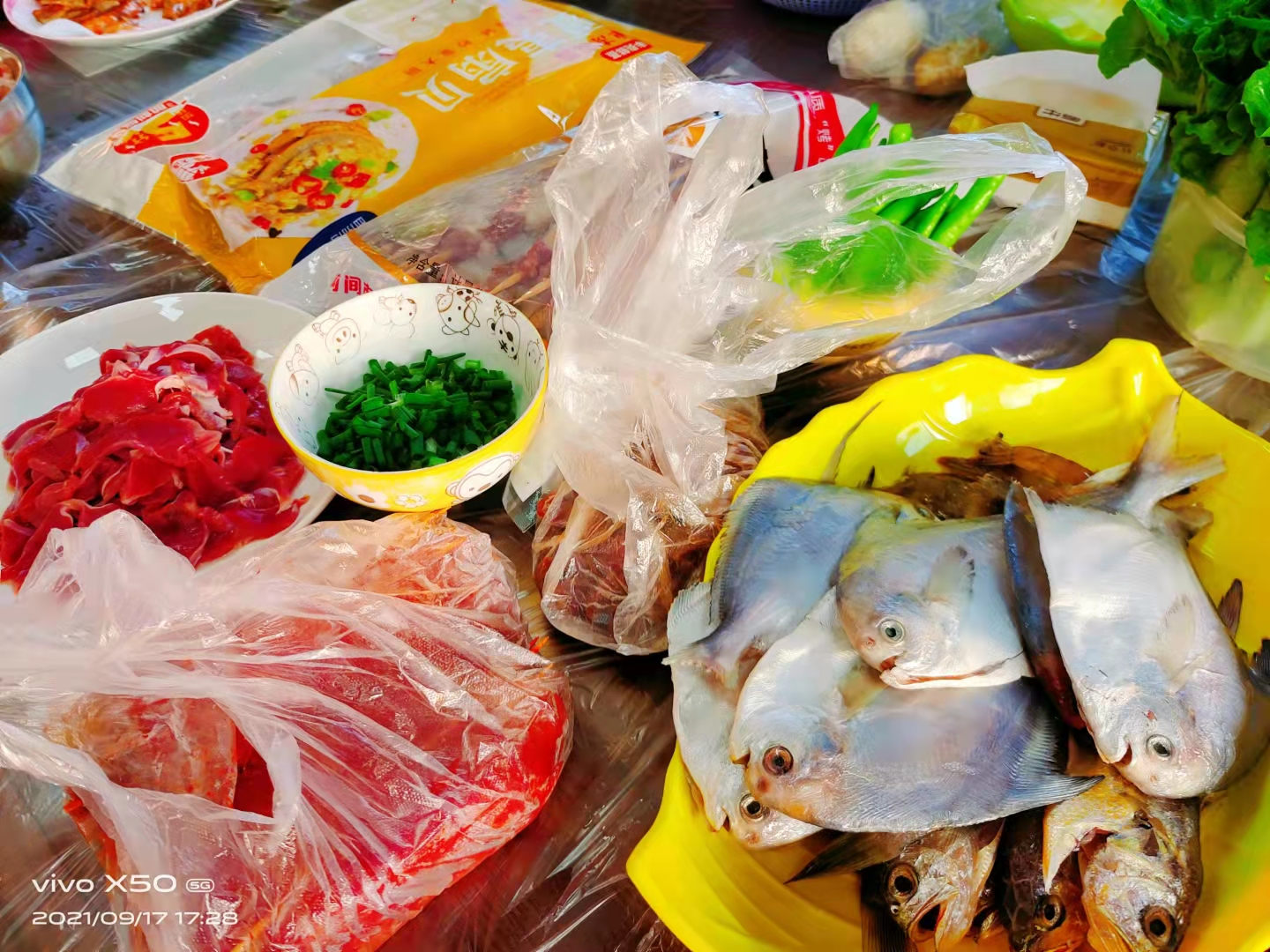 中秋佳节公司烤肉